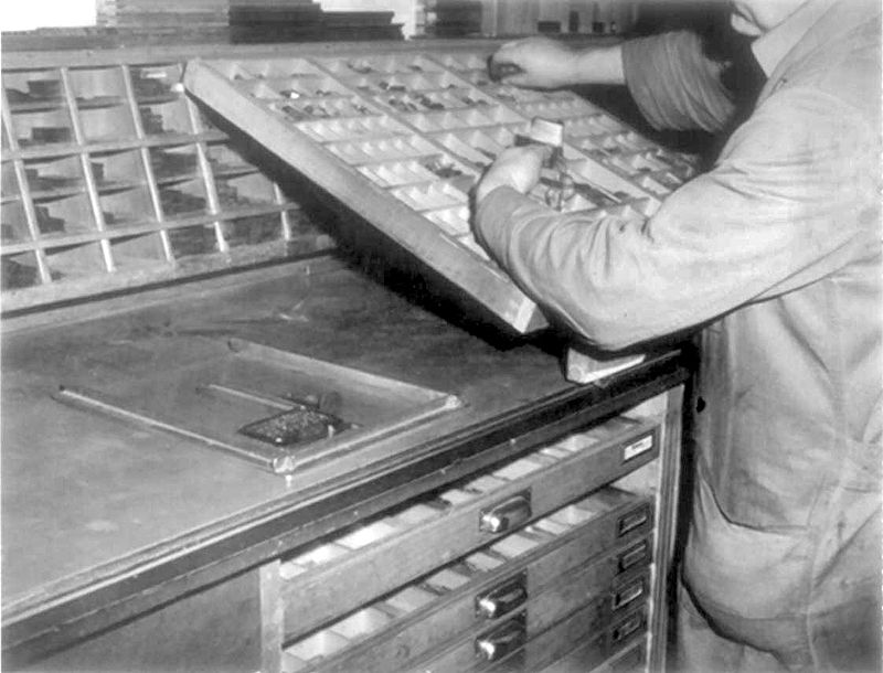Foto: Archiv Gunzenheimer Setzkasten
