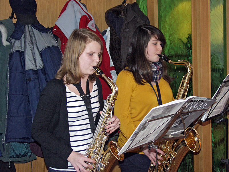Foto: Volker Gunzenheimer Hanna Weber und Katarina Krautwald