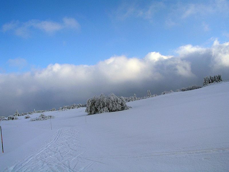 Schneewolken